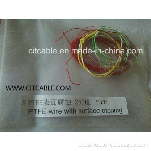 PTFE Wire Etching